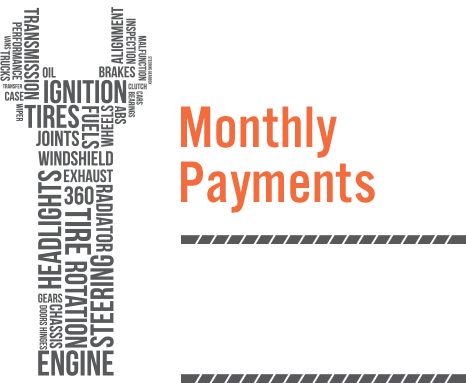 Easy Monthly Payments